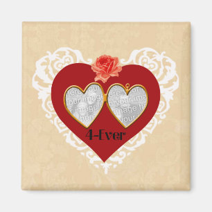 Íman Love 4 Ever Locket Magnet