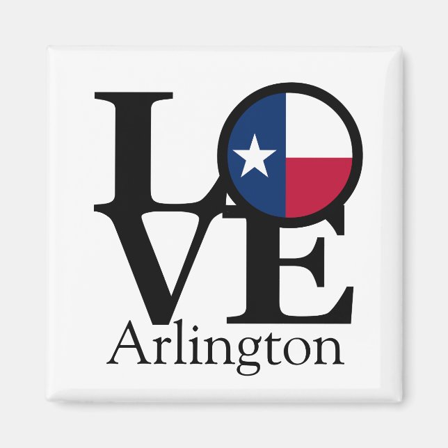 Íman LOVE Arlington Magnet (Frente)