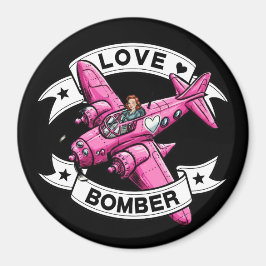 Íman Love Bomber Pilot Pink