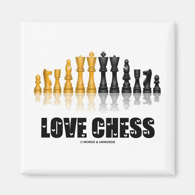 Íman Love Chess (Frente)
