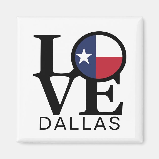 Íman LOVE Dallas (Frente)