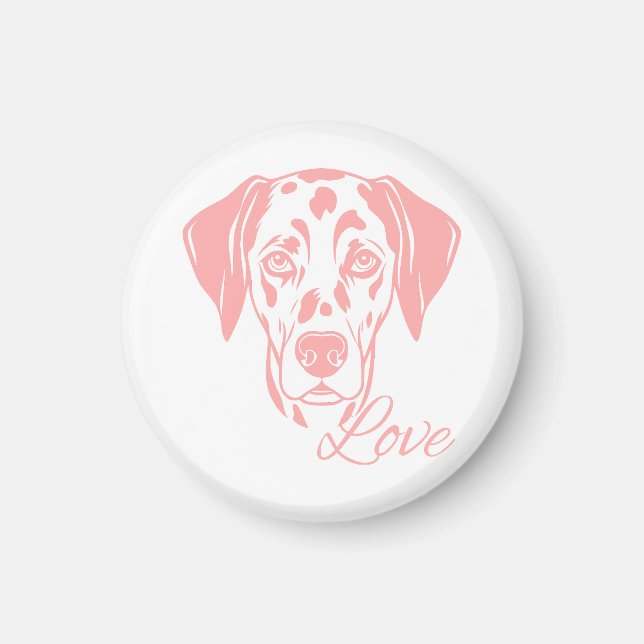 Íman Love Dalmata (Frente)