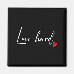 Íman Love Duro Heart Womens Positive Quote Graphic Insp