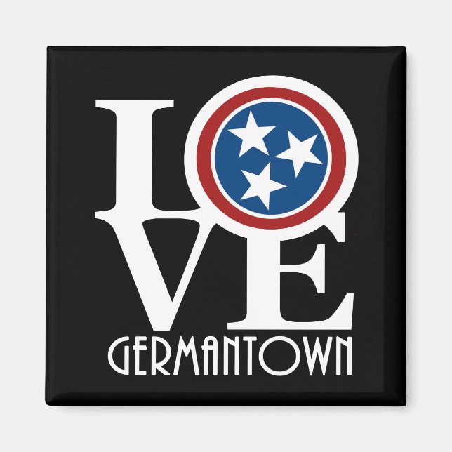 Íman LOVE Germantown Tennessee (Frente)
