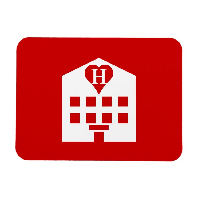 Íman Love Hotel Japan Emoji (Horizontal)