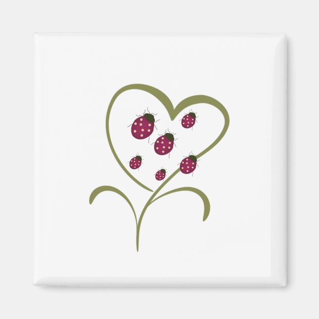 Íman Love Ladybugs (Frente)