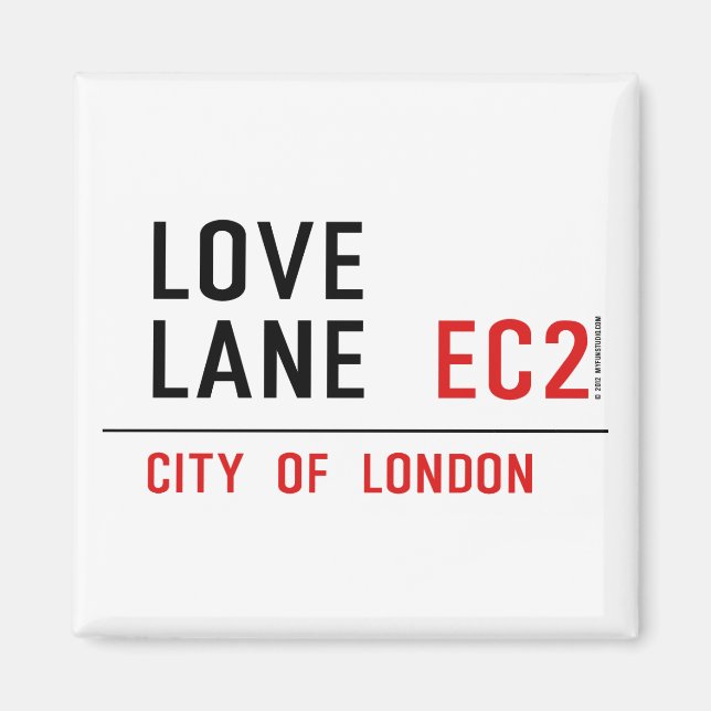 Íman Love Lane (Frente)