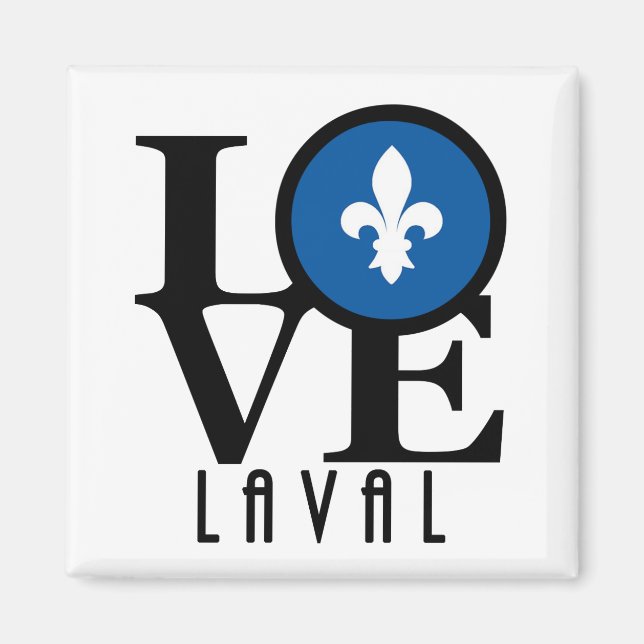 Íman LOVE Laval Quebec (Frente)