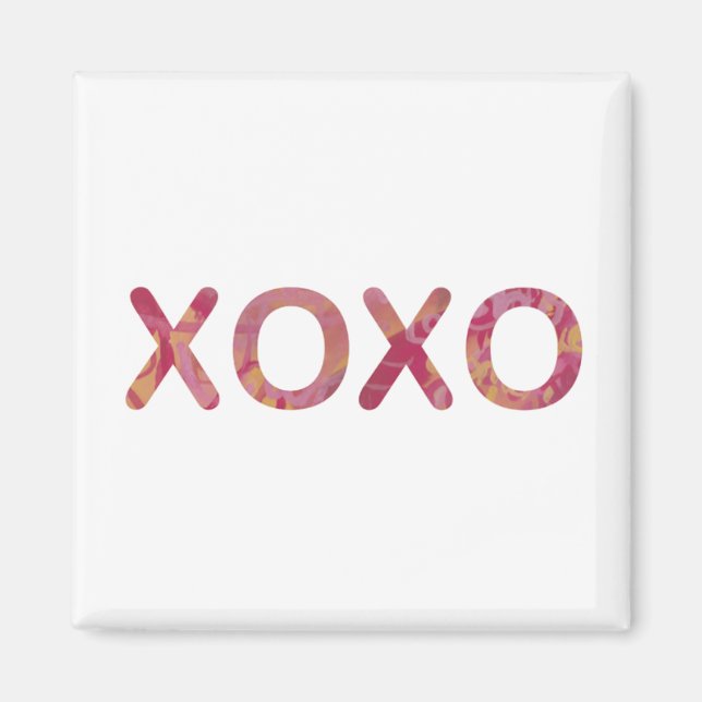 Íman Love Magnet - XOXO (Frente)