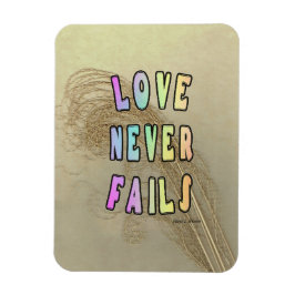 Íman Love Never Fails Refrigerator 