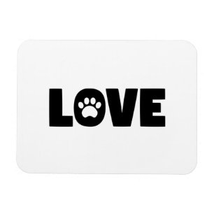 Íman Love Paw Print