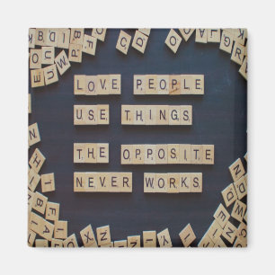 Íman Love People Use Things, Positive Words