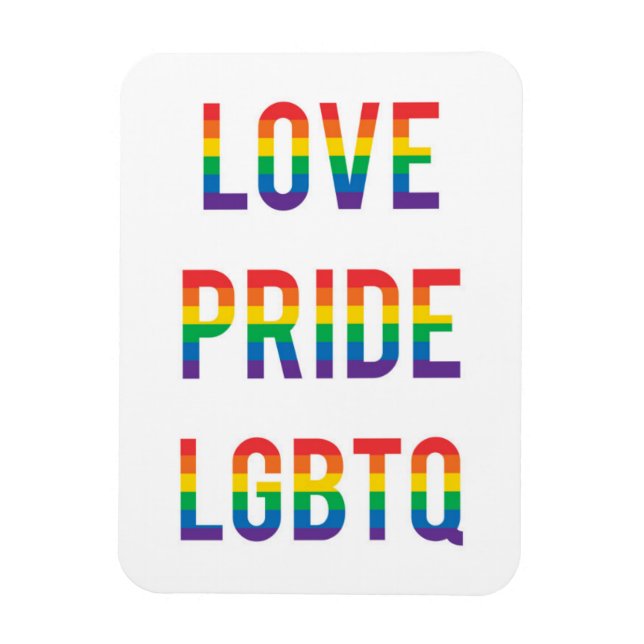 Íman Love Pride LGBTQ (Vertical)