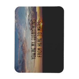 Íman Love Quote Magnet, Sunset, Coheed E Cambria