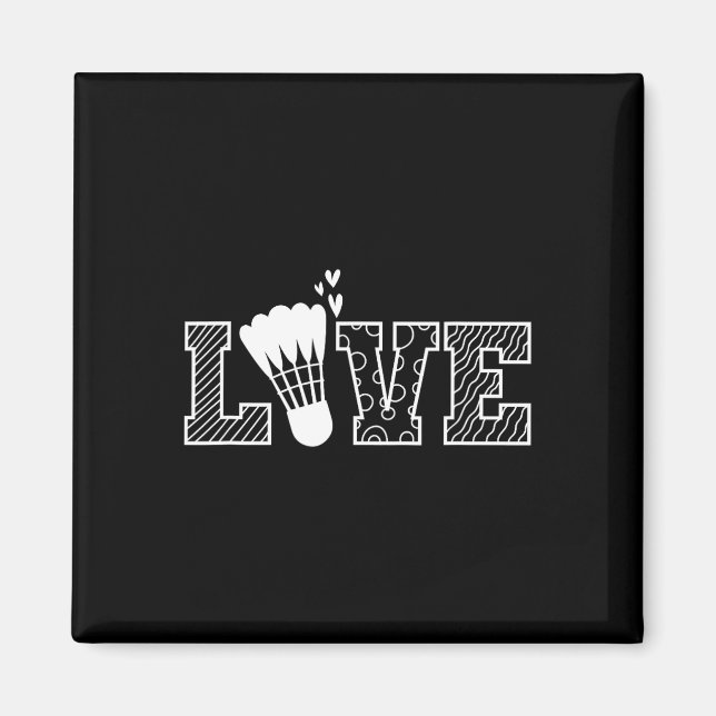 Íman Love Shuttle Dminton Racket (Frente)