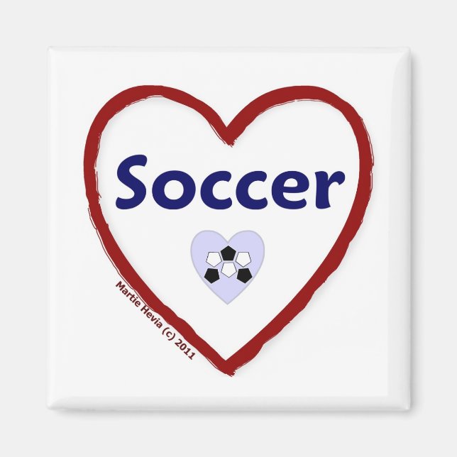 Íman Love Soccer (Frente)