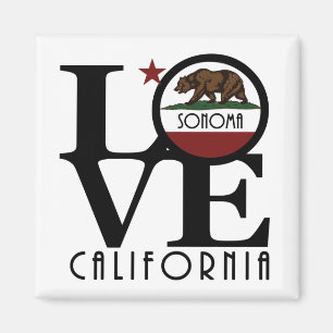 Íman LOVE Sonoma California