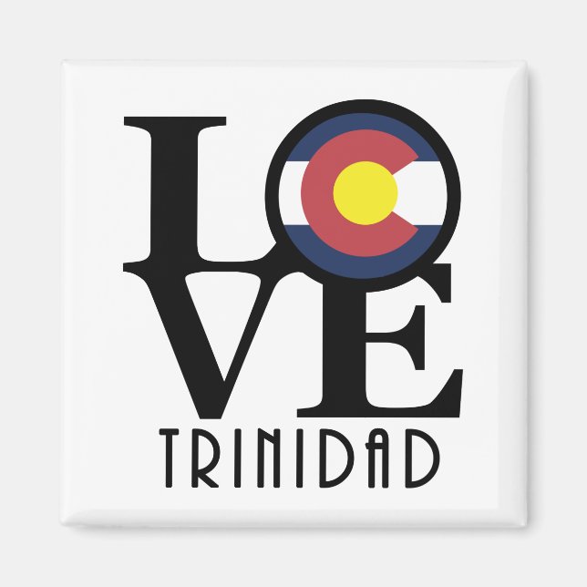 Íman LOVE Trinidad Colroado (Frente)