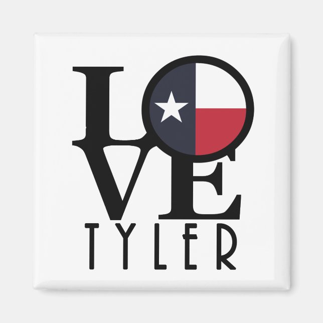Íman LOVE Tyler Texas (Frente)