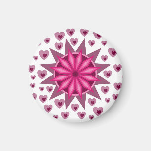 ÍMAN LOVE VALENTINE, BIRTHDAY PARTY GIFT WITH HEARTS MA