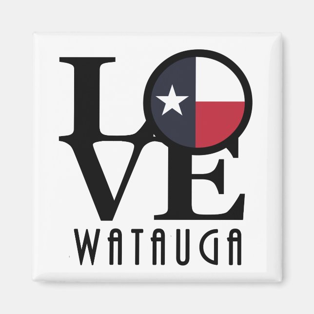 Íman LOVE Watauga TX (Frente)