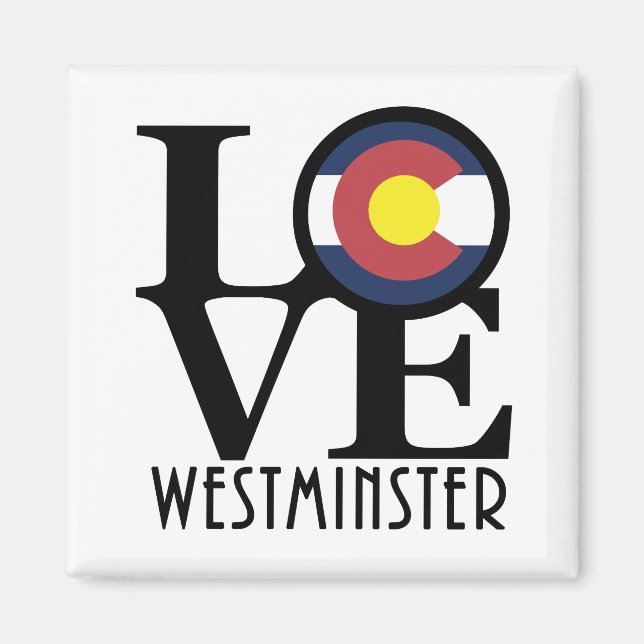 Íman LOVE Westminster Colorado (Frente)