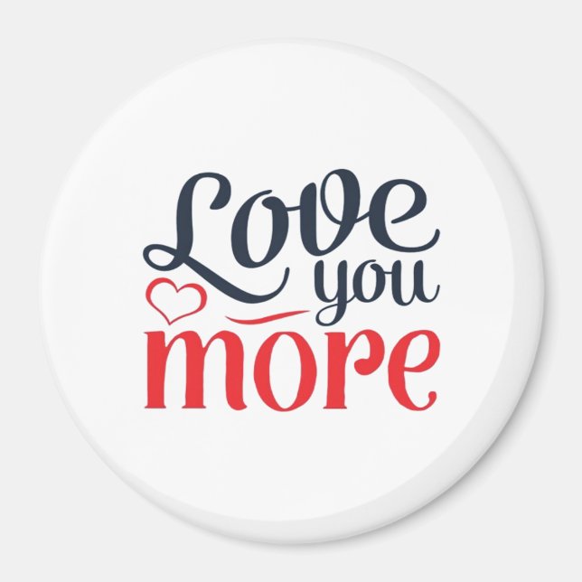 Íman Love You More Subtle Detail Style  (Frente)