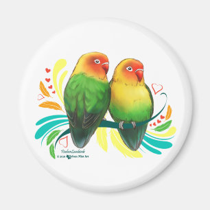 Íman Lovebirds de Fischer