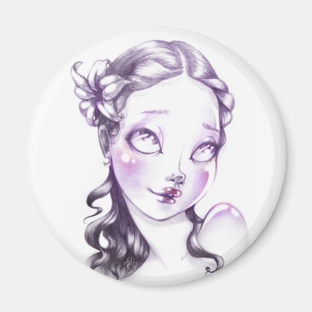 Íman Lovely face (Frente)