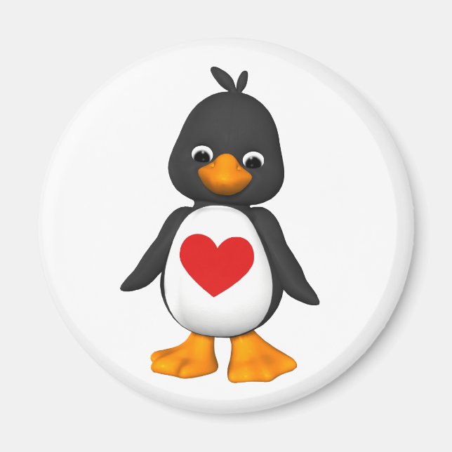 Íman Lovey The Penguin Magnet (Frente)