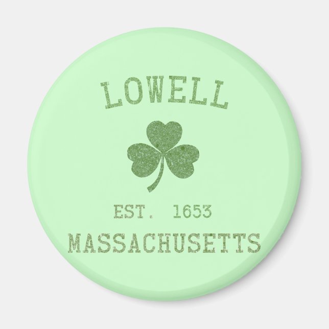 Íman Lowell MA Magnet (Frente)
