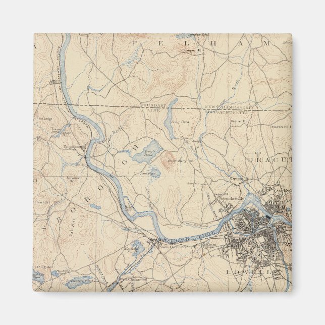 Íman Lowell, Massachusetts (Frente)