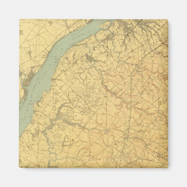 Íman Lower Delaware (Frente)