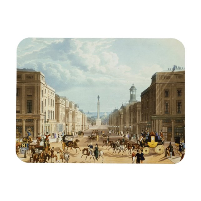 Íman Lower Regent Street, pub. por Ackermann, c.1835 (c (Horizontal)