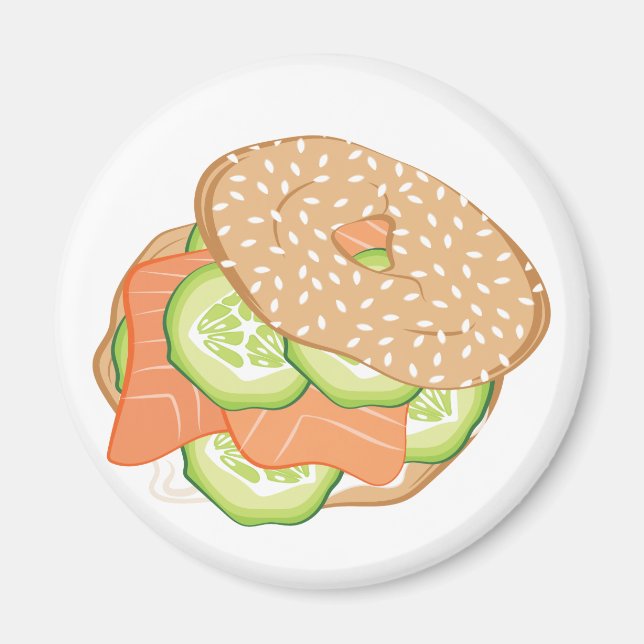 Íman Lox & Bagel (Frente)