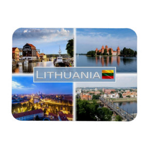 Íman LT Lituânia - Klaipeda - Ilha de Trakai -