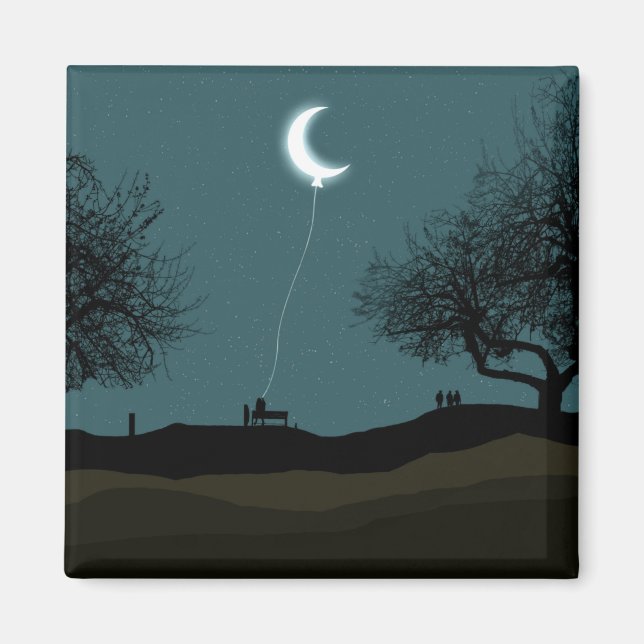 Íman Lua Balão (Frente)