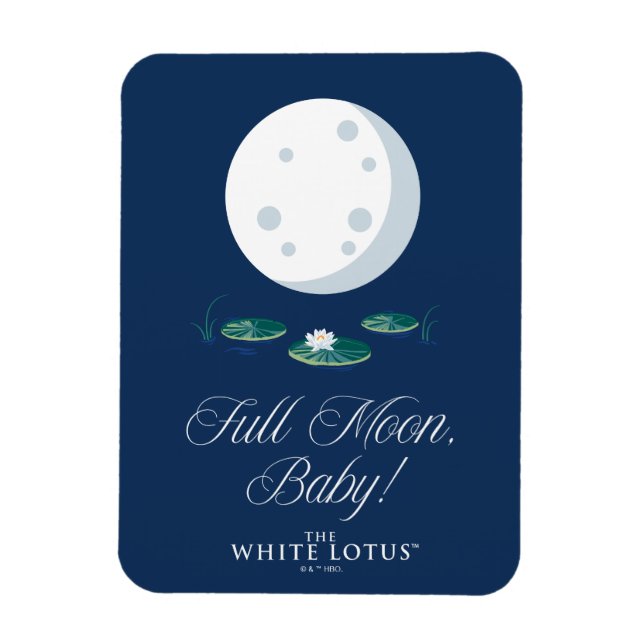 Íman Lua Cheia, Bebê! - O Lotus Branco (Vertical)