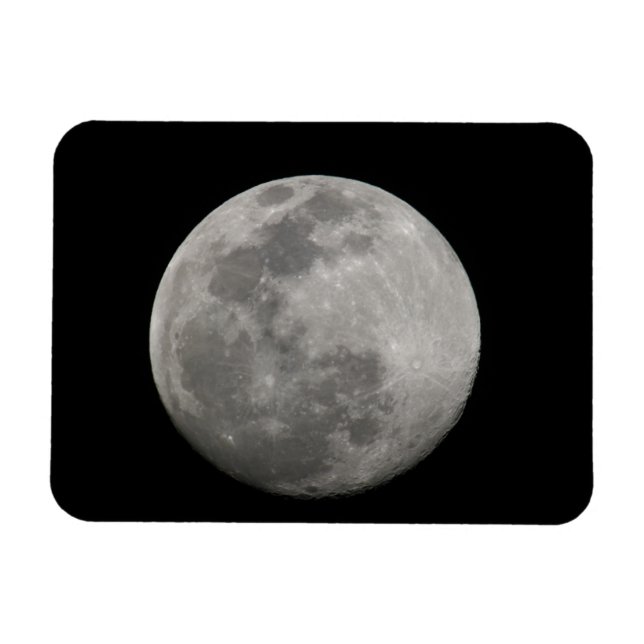 Íman Lua cheia em preto e branco. Crédito: Arthur (Horizontal)