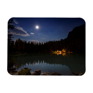 Íman Lua cheia Lake Louise, Canadá