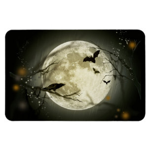 Íman Lua cheia no Halloween