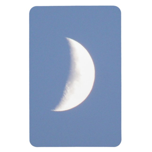 Íman Lua Crescente Luminosa Bonita no Prêmio de Lua de  (Vertical)