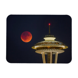 Íman Lua de Sangue   Agulha Espacial de Seattle