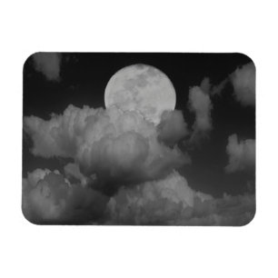 Íman Lua e Nuvens Sobre Kansas