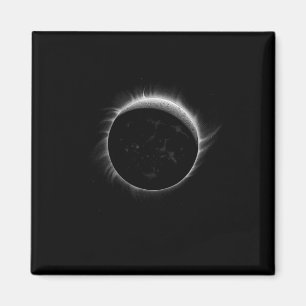 Íman Lua Eclipse Solar E Gráfico de Evento Legal Sol