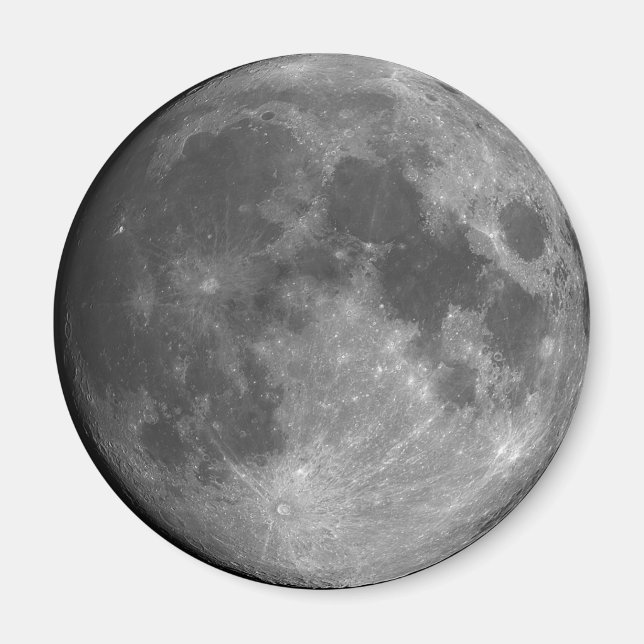 Íman Lua fotográfica 1. ímã (Frente)