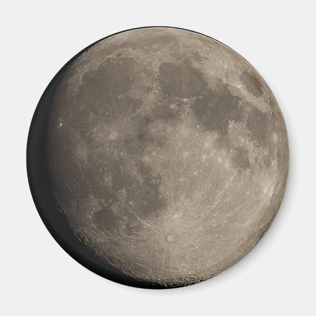 Íman Lua fotográfica 2. imã (Frente)