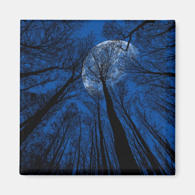 Íman Lua no Céu Noturno (Frente)