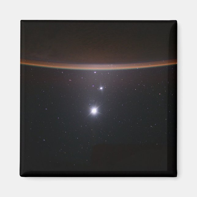 Íman Lua, Vênus, Júpiter e Terra (ISS) (NASA) (Espaço) (Frente)