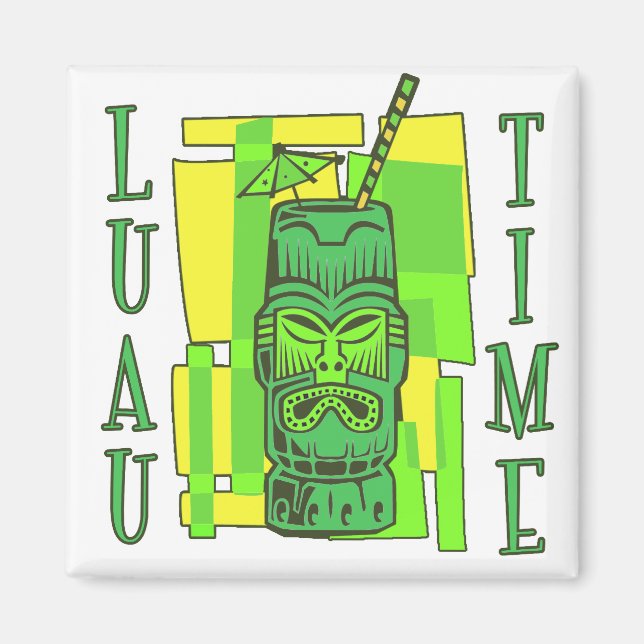 Íman Luau Time (Frente)